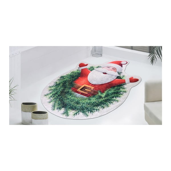 Koberec Vitaus Happy Santa, 80 x 150 cm