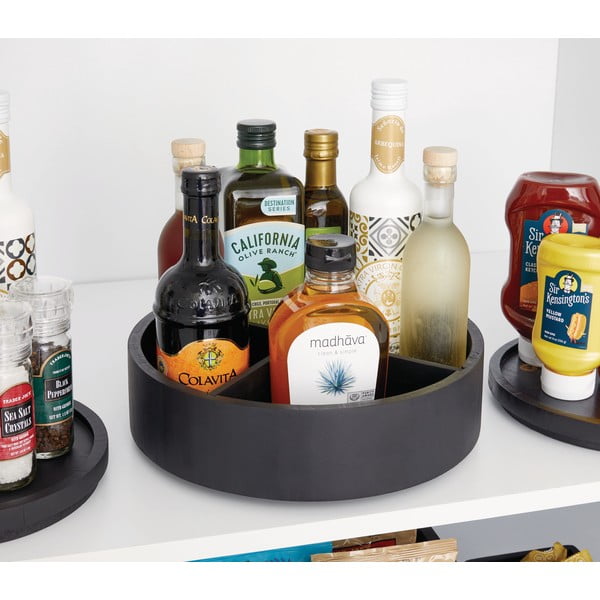 Pööratav puidust organisaator vürtside jaoks Merry-go-round - iDesign/The Home Edit-image-1