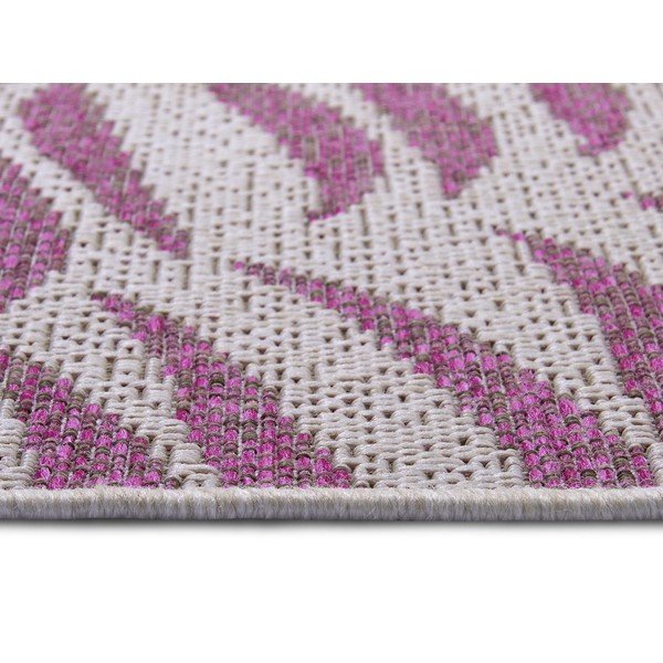 Roosa ja beež õuevaip , 200 x 290 cm Palmera - NORTHRUGS-image-3