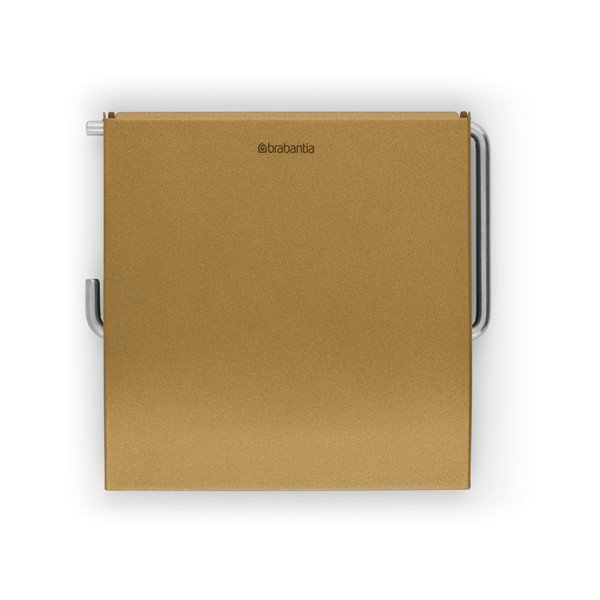 Seinale kinnitatav terasest tualettpaberi hoidik kuldses värvitoonis ReNew - Brabantia-image-3