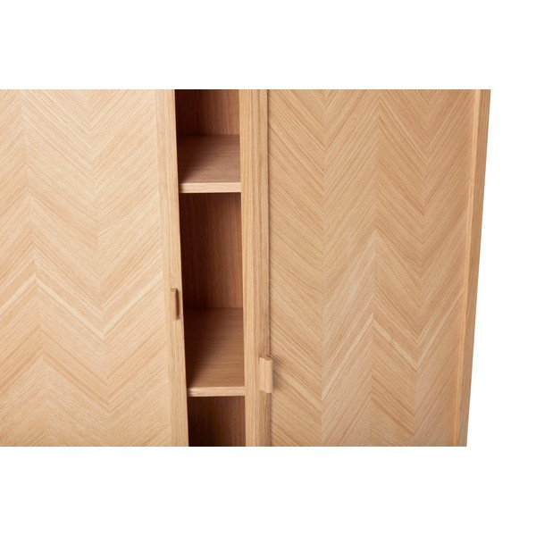 Tammepuust riidekapp 100x140 cm Herringbone - Hübsch-image-2