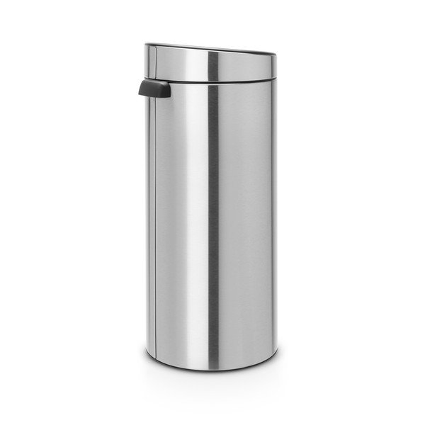 Matt hõbedane puutetundlik terasest prügikast 30 l Touch Bin - Brabantia-image-3