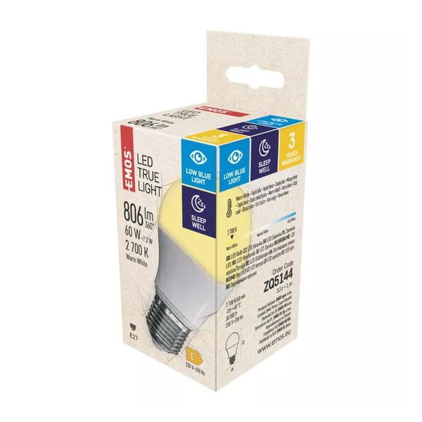 Soe LED-pirn E27, 7 W - EMOS-image-1