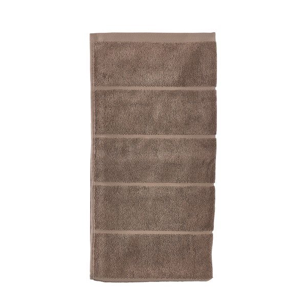Helepruun frotee-puuvillane vannirätik 70x140 cm Sauna - Zone