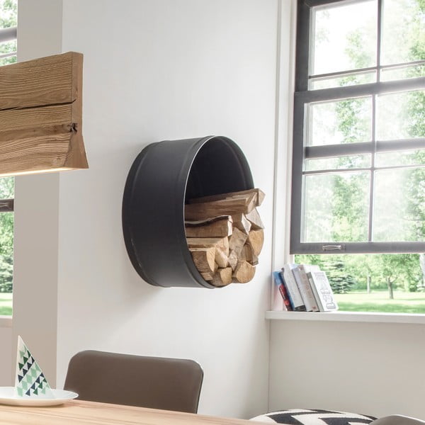 Vertikaalne kaminapuude hoidik Banshee – Spinder Design-image-1