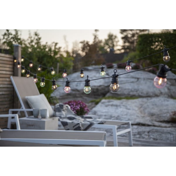 Värviline LED-pidulik valguskett , pikkus 8,55 m Small Circus - Star Trading-image-1