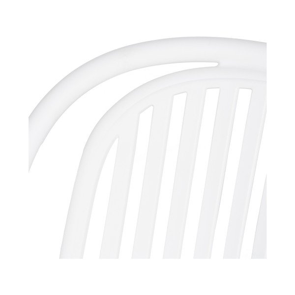 Valge plastikust söögitool Alia - Ixia-image-3