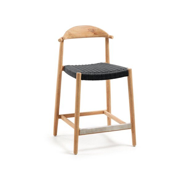 Must/naturaalsest puidust aiabaaritool Nina - Kave Home