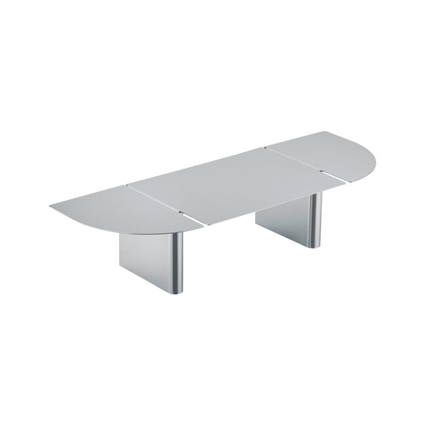 Matt hõbedane roostevabast terasest riiul 60 cm Oru - Blomus-image-3