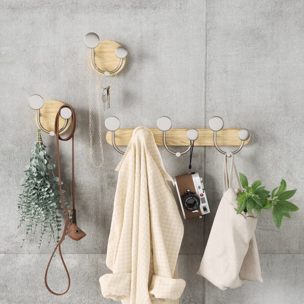 Valge naturaalne alumiiniumist seinakinnitus Melody - Umbra-image-4