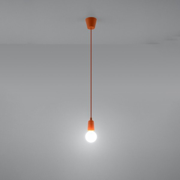 Oranž ripplamp ø 5 cm Rene - Sollux-image-4