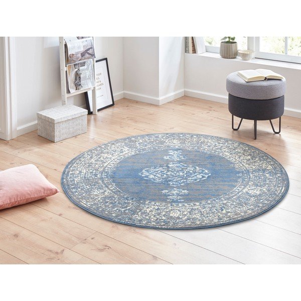 Sinine ümmargune vaip ø 160 cm Méridional - Hanse Home-image-1