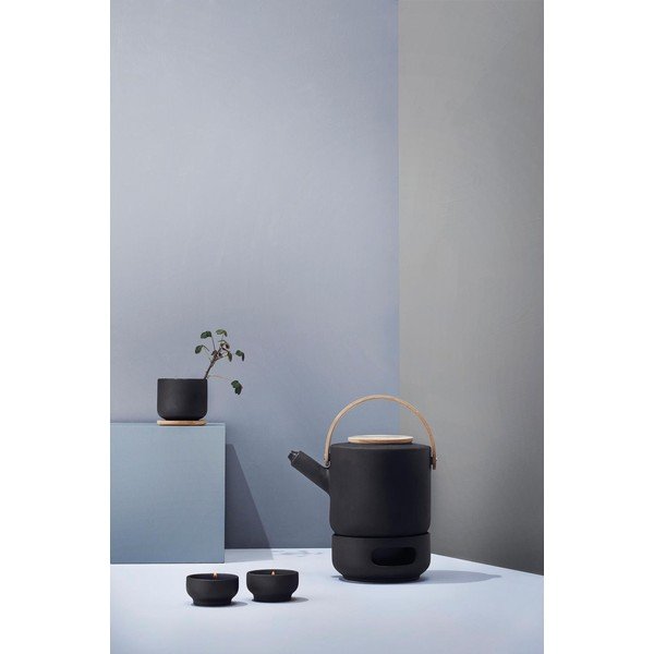 Must keraamiline teekann 1,25 l Theo - Stelton-image-4