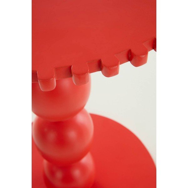 Ümmargune mangopuidust abilaud ø 44 cm Ives - Jotex-image-3