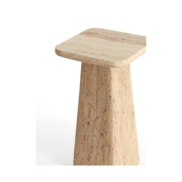 Kiviplaadiga kohvilaud 30x30 cm Kepami - Light & Living-image-4