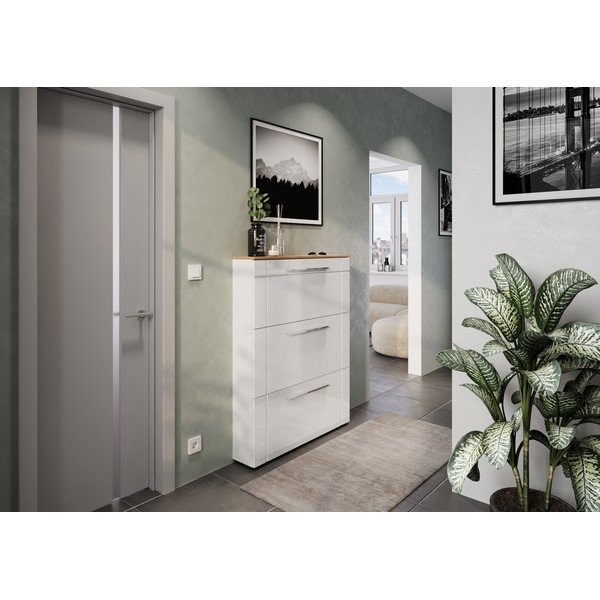 Valge hingedega jalatsikapp Astona - Germania-image-1
