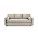 Beež sametne diivanvoodi Santo - Milo Casa