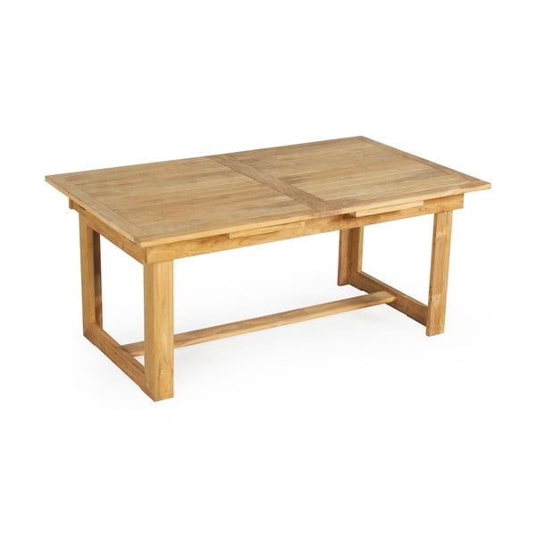 Zahradní jídelní stůl z teakového dřeva pro 6-8 osob Ezeis Sun, délka 180/230 cm