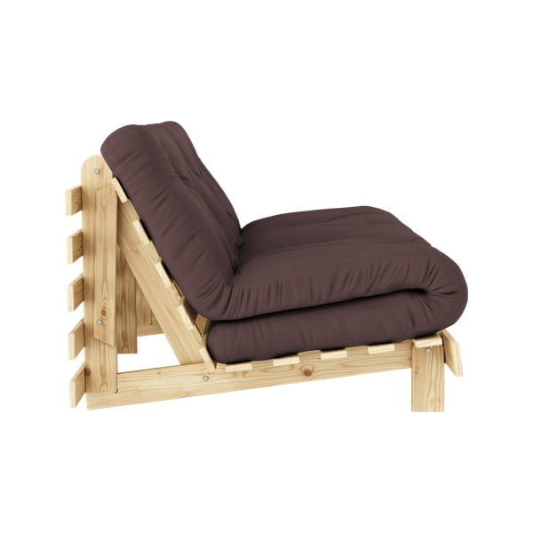 Pruun diivanvoodi 160 cm Roots - Karup Design-image-4