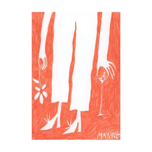 Plakat 30x40 cm Sunday at Five – Maxine McCrann - The Plakat Club