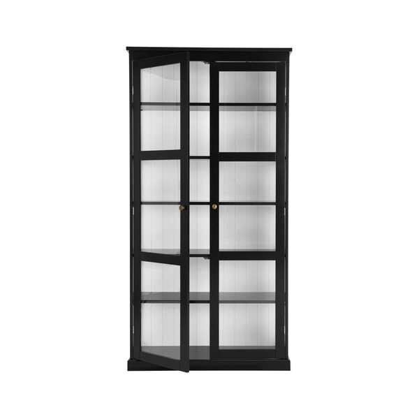 Must MDF-vitriinkapp 98x193x34 cm Wilma - Ellos Home-image-4