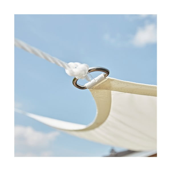 Beež ruudukujuline varjualus Como, 3,6 x 3,6 m - Livin' Outdoor-image-3