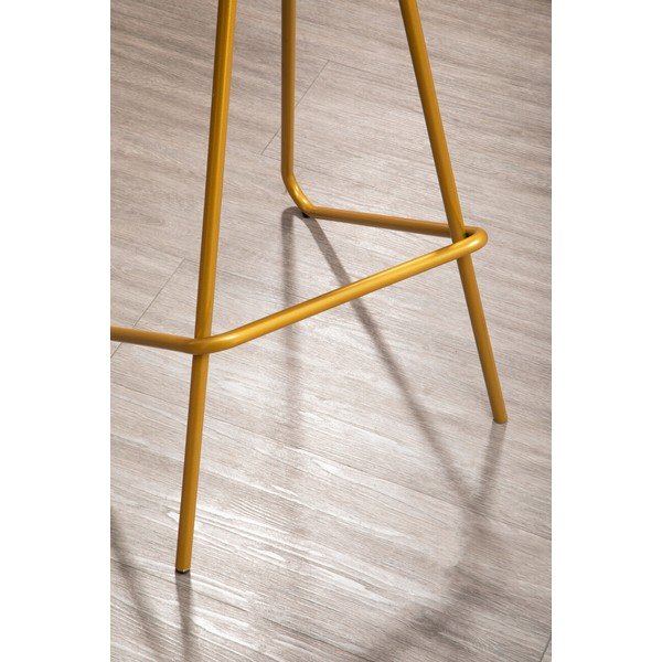 Jalakapuust baaritool kuldses/naturaalses värvitoonis (istme kõrgus 78 cm) District - Premier Housewares-image-4
