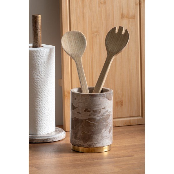 Puiduvärvi puit majapidamispaberi stend ø 15 cm    – PT LIVING-image-1