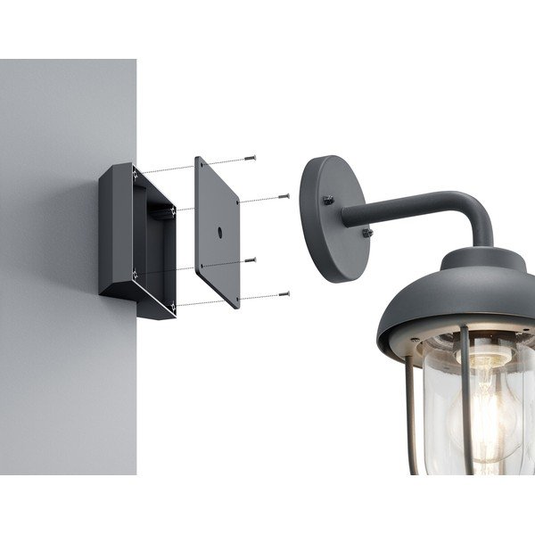 Välisvalgusti (kõrgus 1 cm) Eckbefestigung - Trio