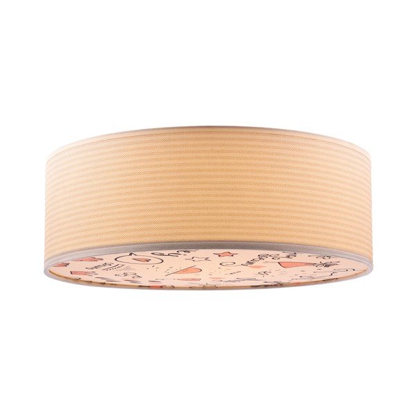 Laste laevalgusti tekstiilist varjuga ø 38 cm Kiddy - Candellux Lighting-image-1