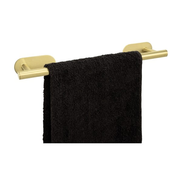 Isehoidev roostevabast terasest rätikuhoidja Orea Gold - Wenko-image-1