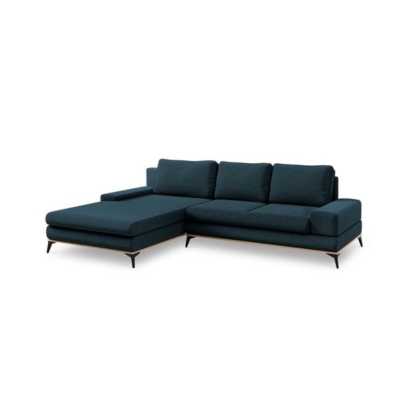 Bensiini sinine nurgadiivan , vasakpoolne nurgas Planet - Windsor & Co Sofas-image-2
