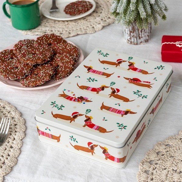 Toidukarp Festive Sausage Dog - Rex London-image-1