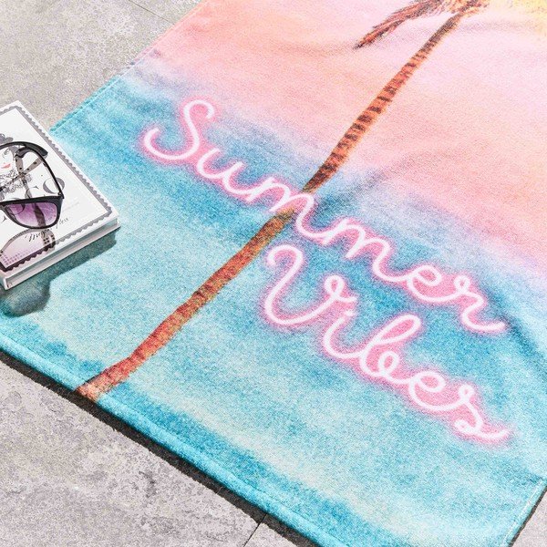 Puuvillane frotee-rannarätik 76x160 cm Summer Vibes - Sassy B-image-2