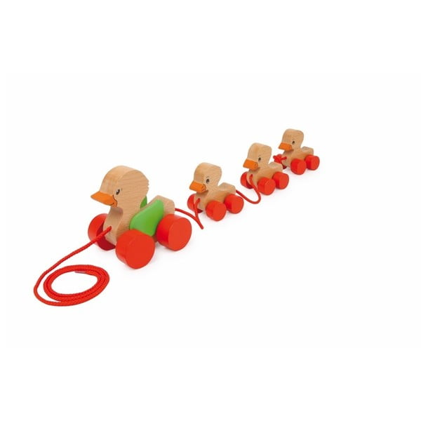 Dřevěná hračka Legler Duck Family