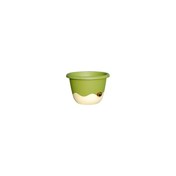 Roheline ja valge isevoolav rippkann Mareta, pikkus 25 cm - Plastia-image-1
