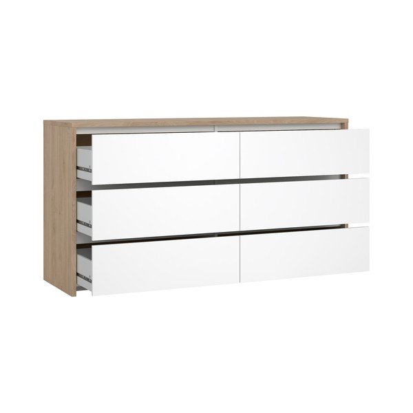 Valge kummut 157x84x48 cm Next - Tvilum-image-3