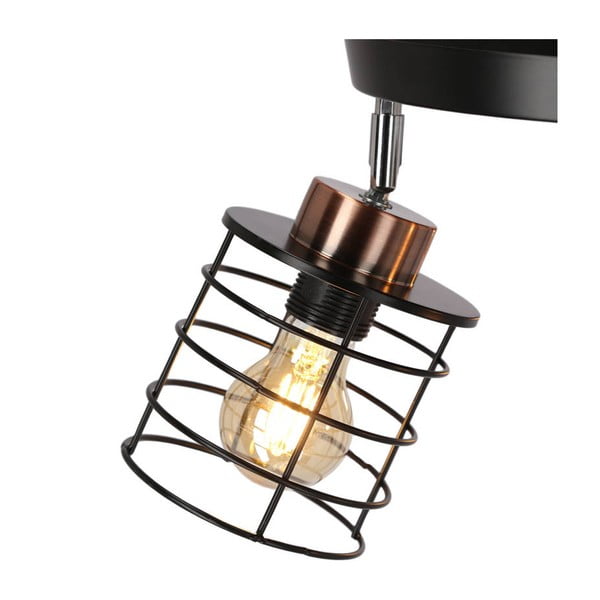 Must metallist laevalgusti Glob - Candellux Lighting-image-3