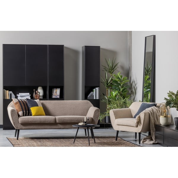 Must männipuidust moodulkapp 40x210 cm Finca - WOOOD-image-1