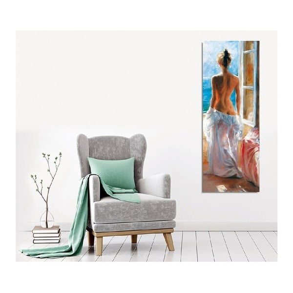 Seinamaal lõuendil Aken, 30 x 80 cm - Wallity-image-2