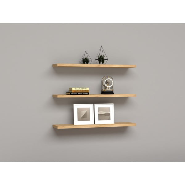 Tammevärvi riiulid 3 tk Boss - Kalune Design -image-1