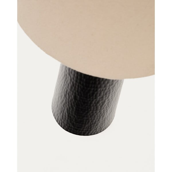 Must-kreem põrandalamp (kõrgus 129 cm) Senni - Kave Home-image-4