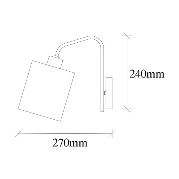 Valge-hõbedane seinavalgusti Ve - Opviq lights-image-4