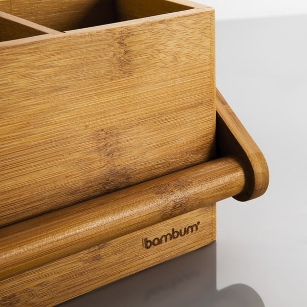 Bambusest söögiriistade statiiv Tetra - Bambum-image-1