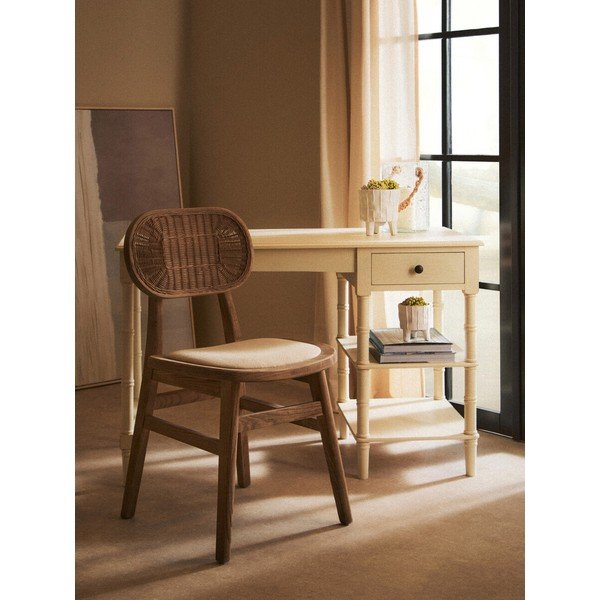 Männipuidust töölaud 55x116 cm Heritage - Premier Housewares-image-4