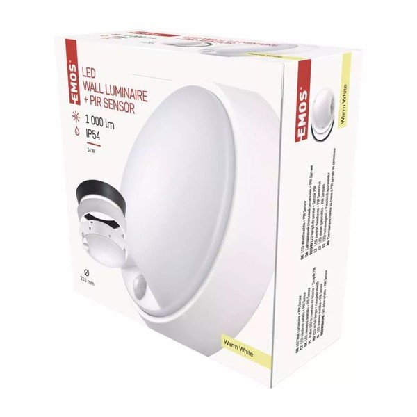 Matt must LED laevalgusti koos liikumisanduriga Zuri - EMOS-image-1