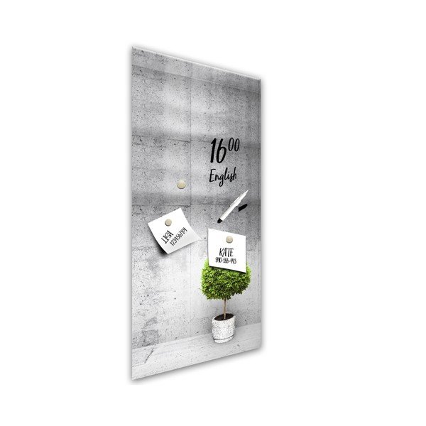 Magnettahvel Betoon, 30 x 60 cm - Styler-image-2