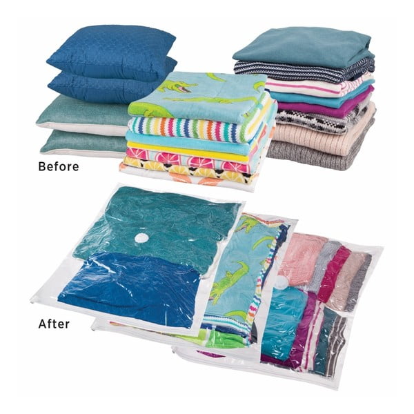 Sada 3 velkých vakuových organizérů iDesign Storage-image-1