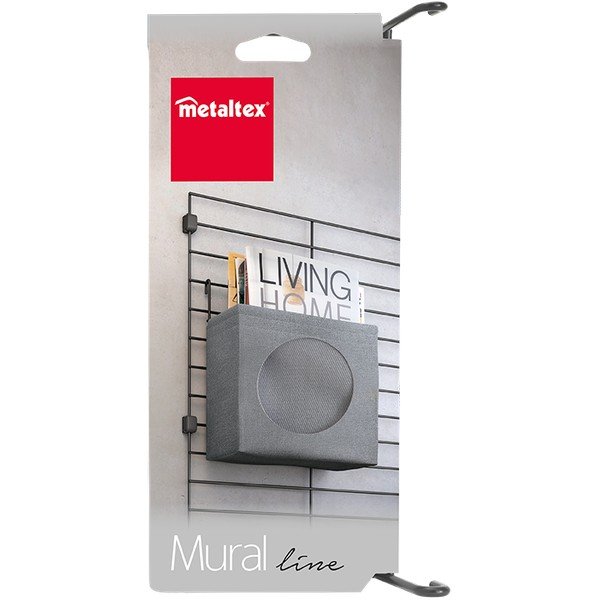 Hall riidest hoiukarp 24x9 cm Mural - Metaltex-image-1