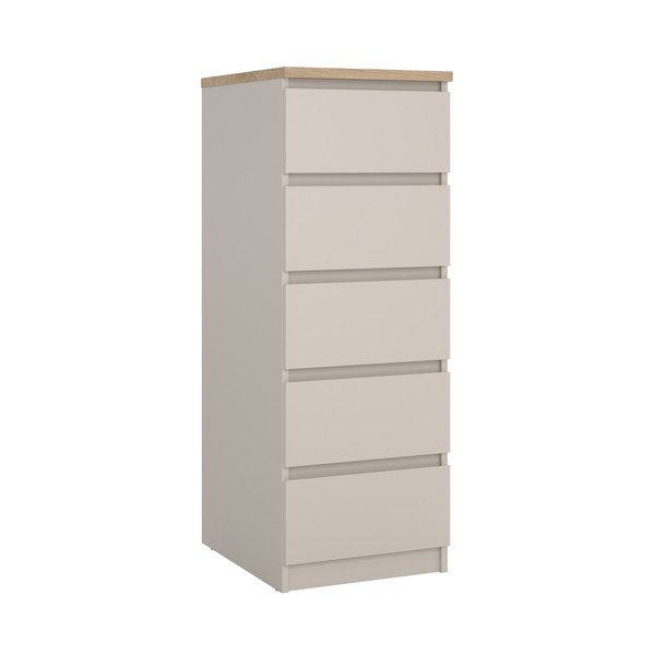 Kreemikas kummut 40x111x50 cm Naia - Tvilum